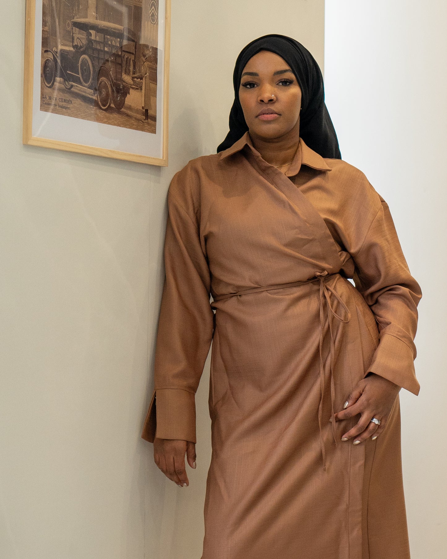 Robe Portefeuille Marron