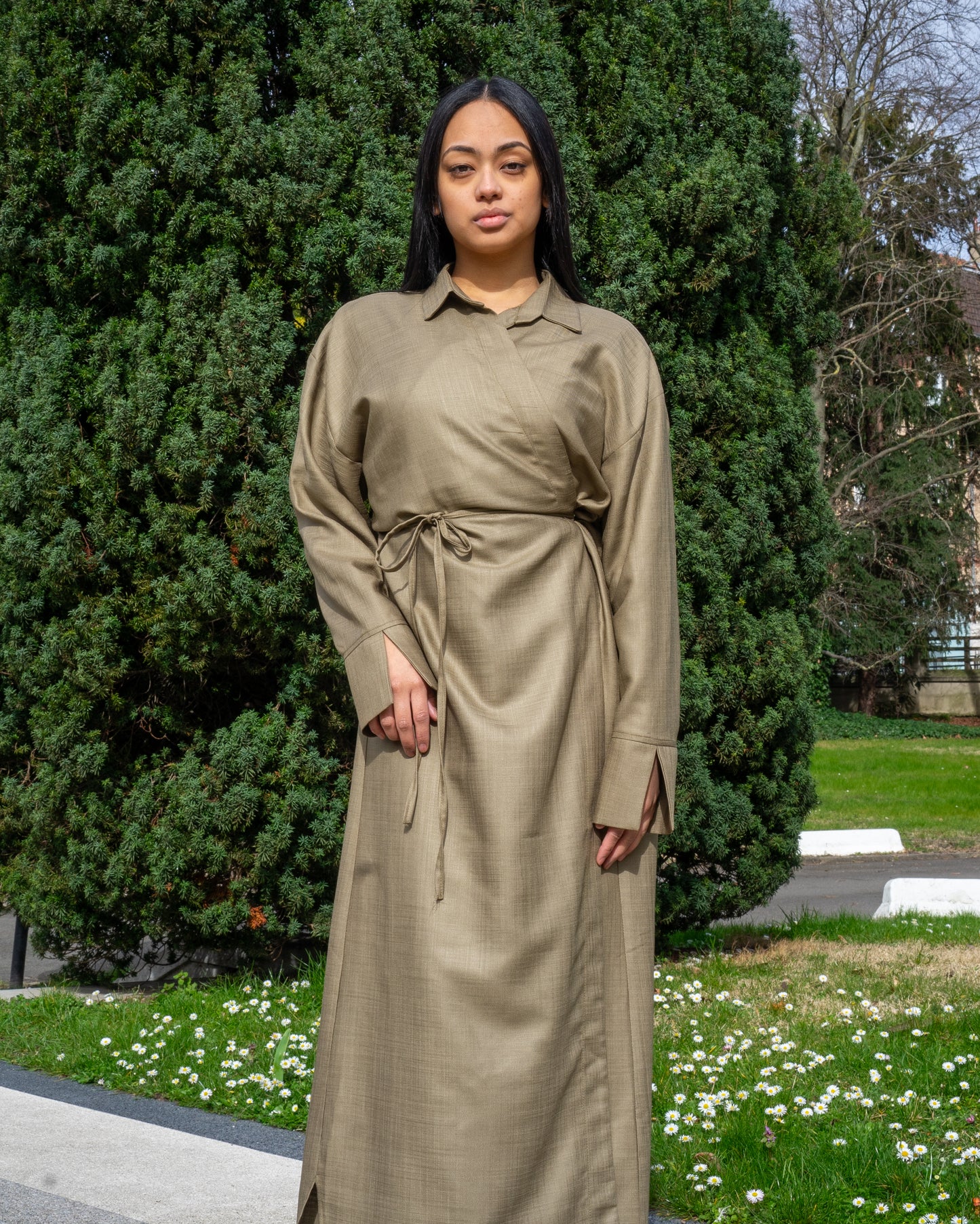 Robe Portefeuille bronze