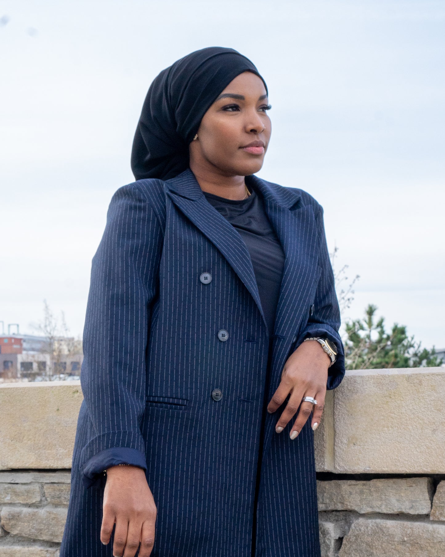 Blazer Bleue Vintage