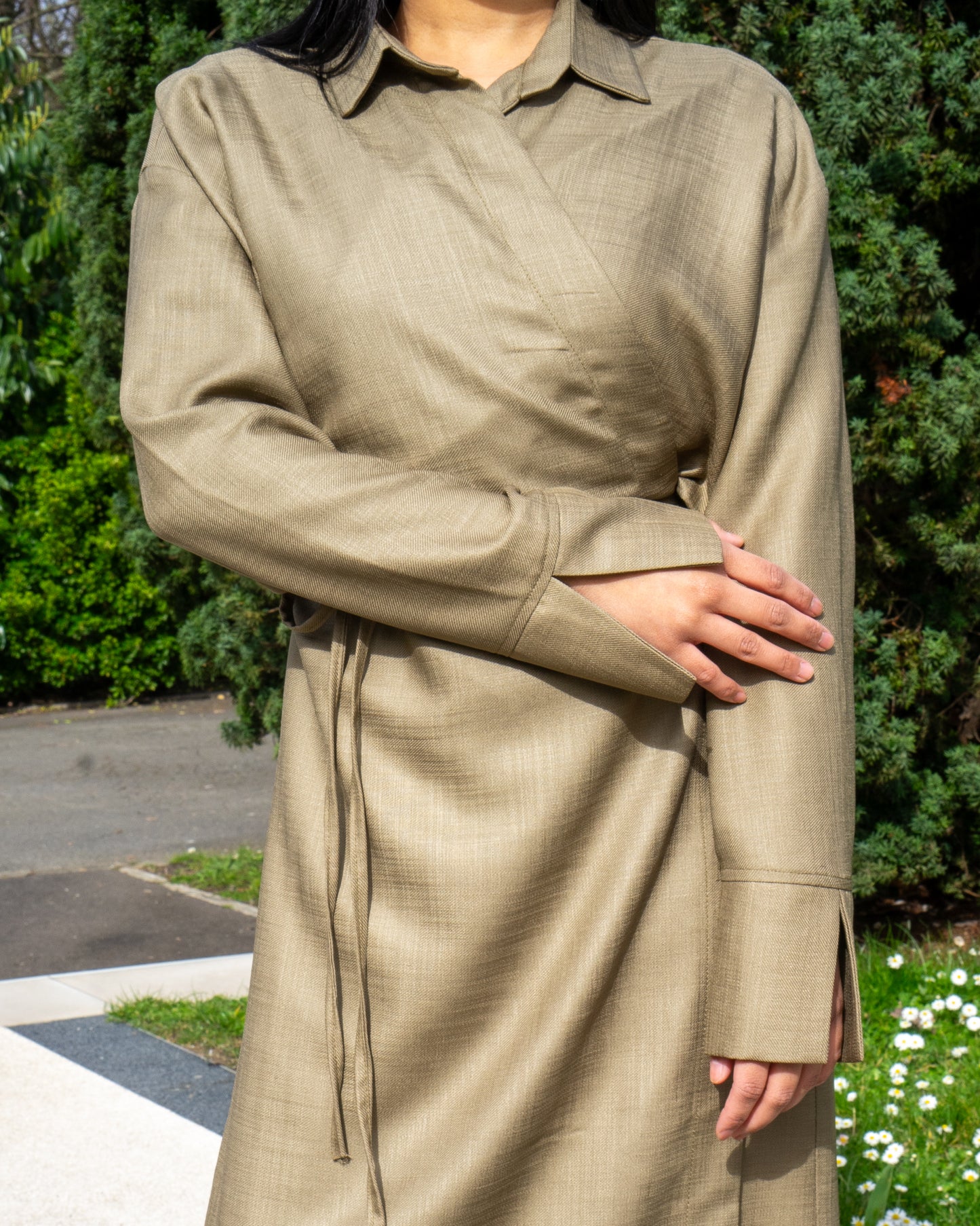 Robe Portefeuille bronze