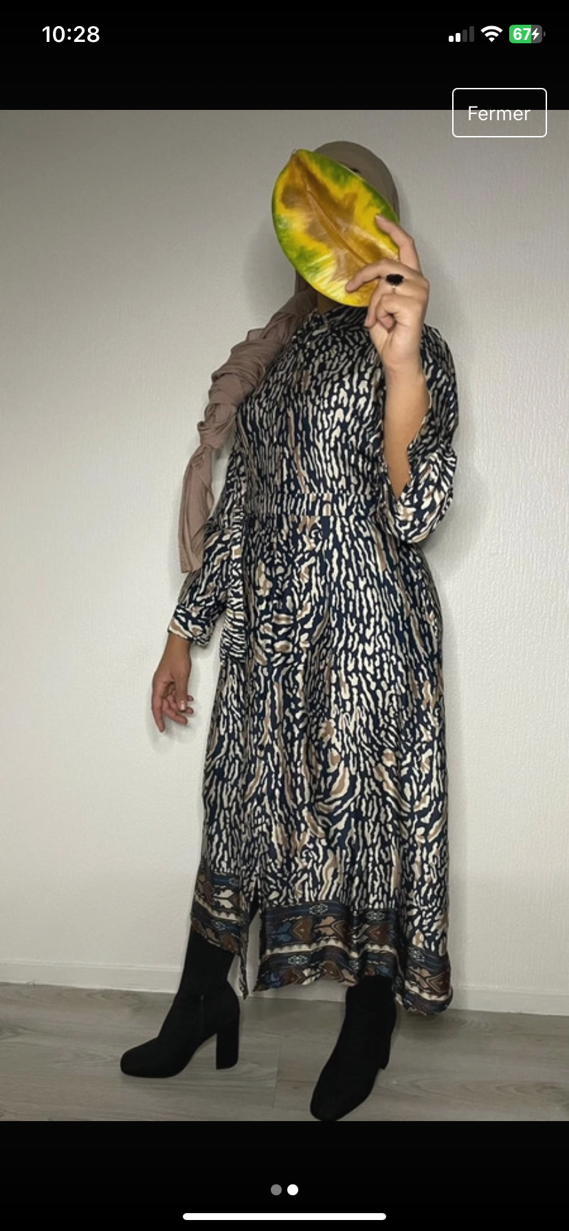 ROBE FLEURIE