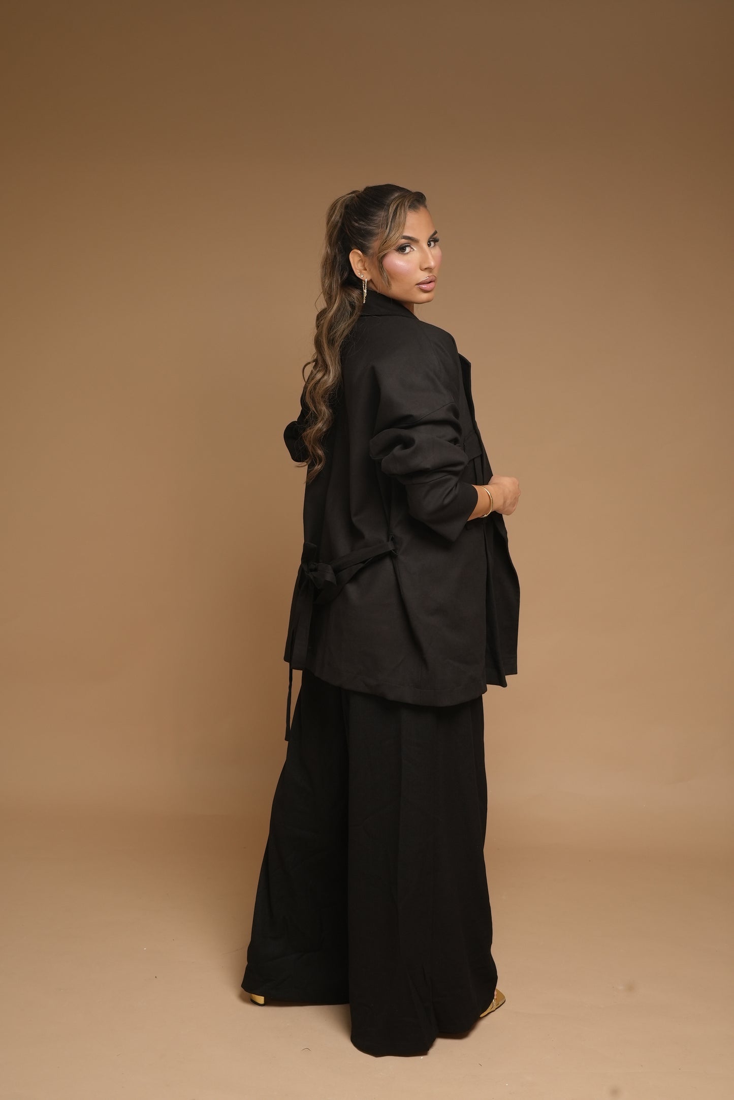 Veste cargo noir