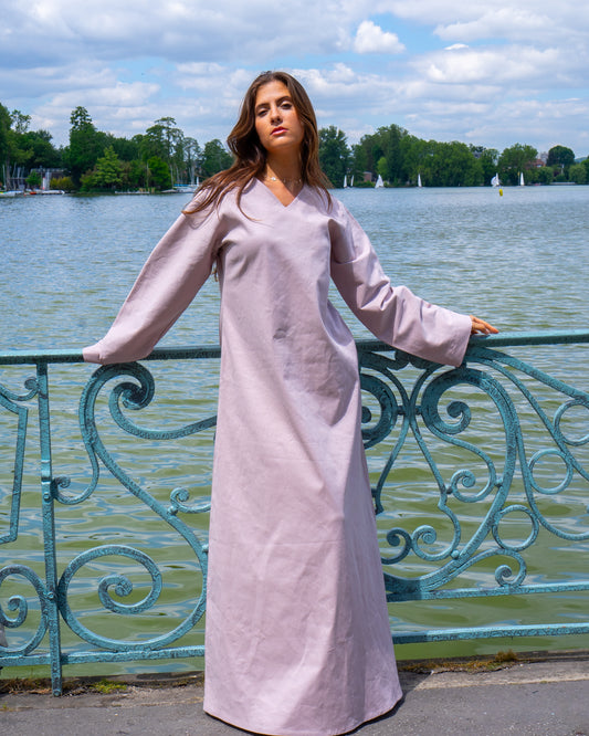 Robe rose pale