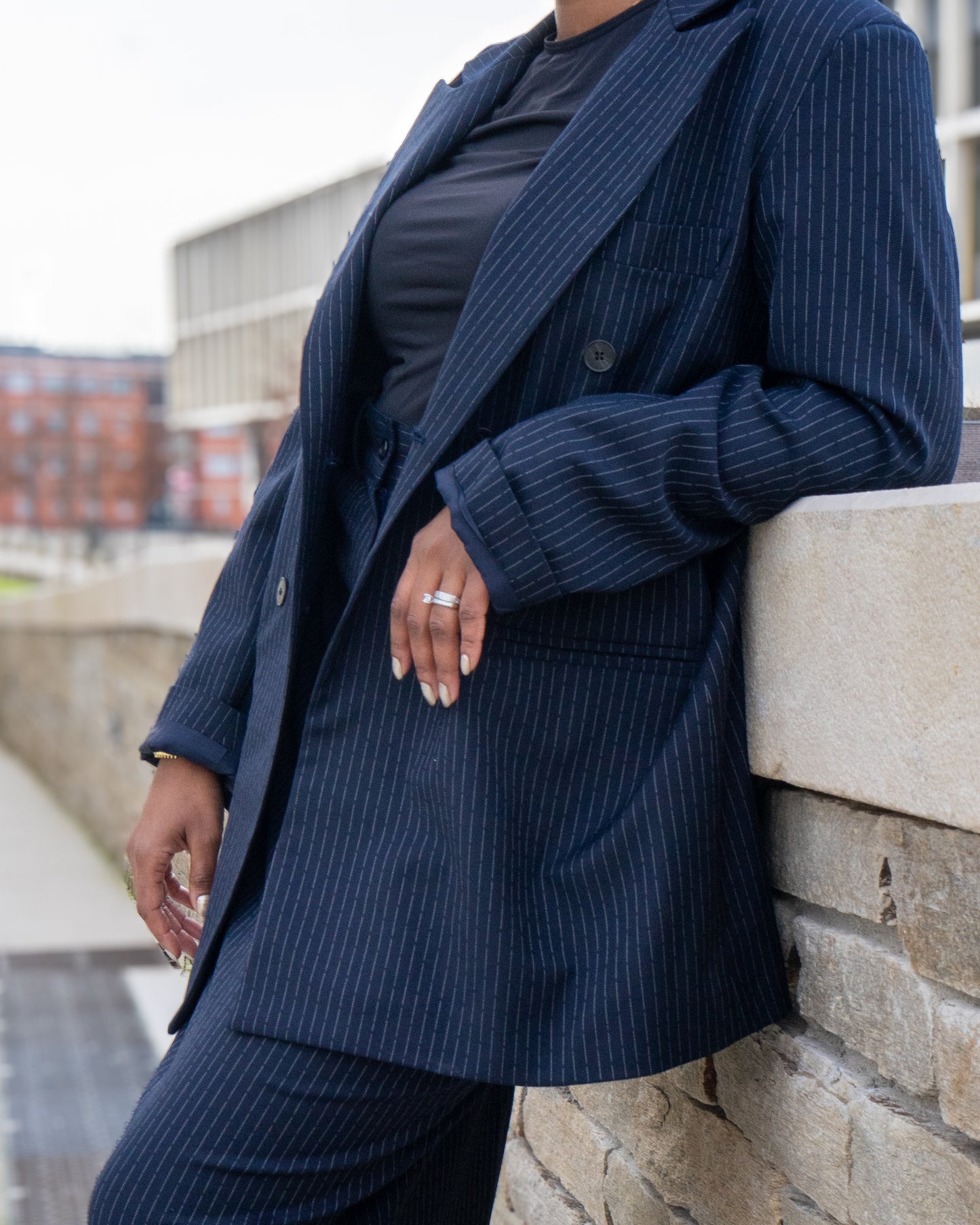 Blazer Bleue Vintage